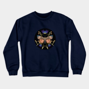 butterfly floral composition Crewneck Sweatshirt